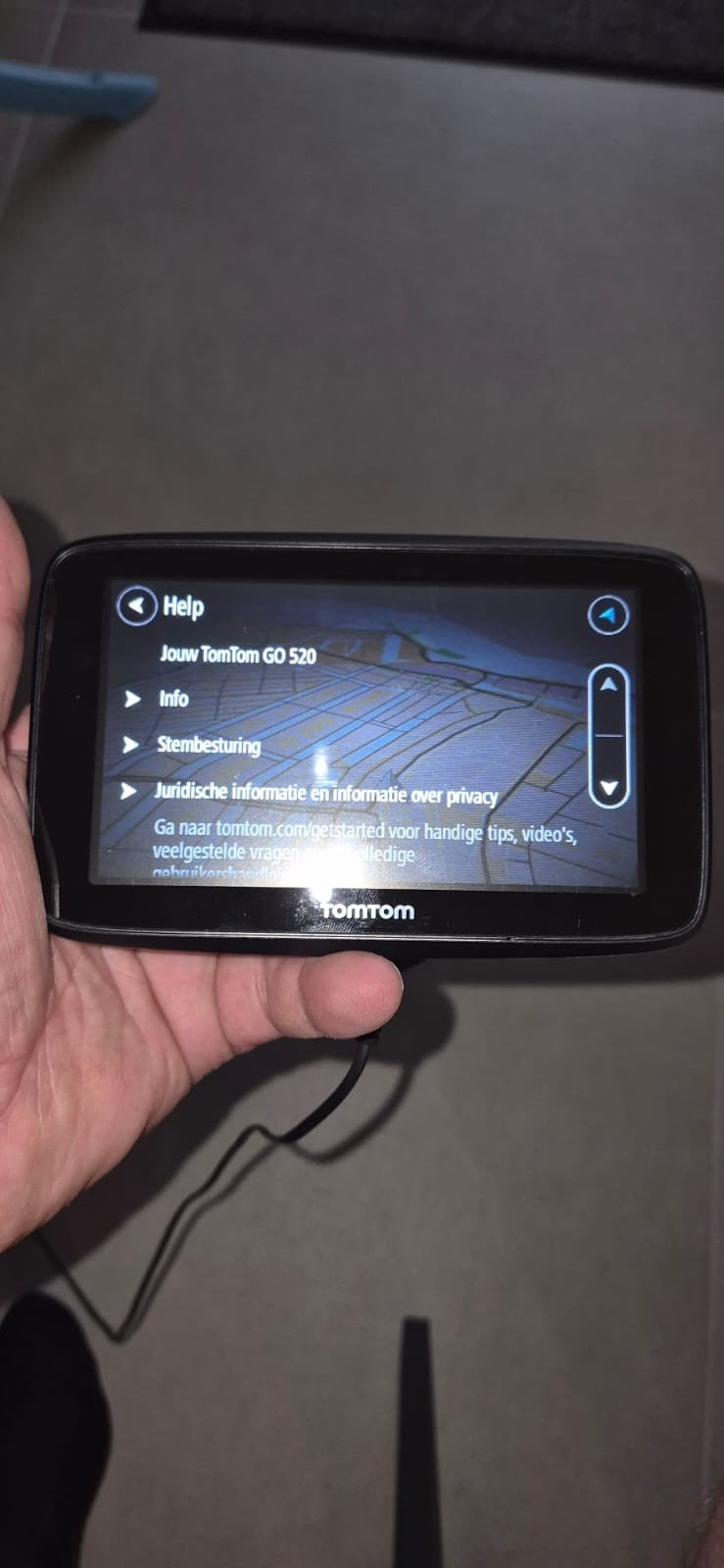Tomtom go 520, Auto diversen, Autonavigatie, Ophalen