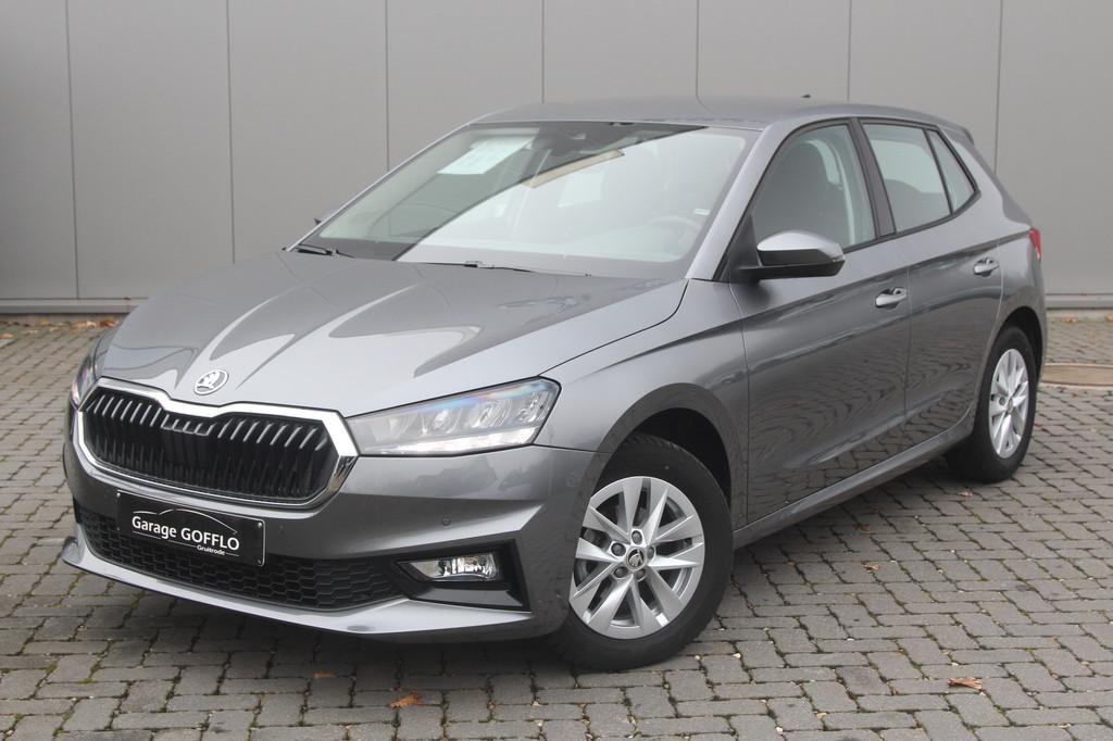 Skoda Fabia 1.0 TSI - 25.000KM - 2024, Autos, Argent ou Gris, Achat, Noir, 5 portes