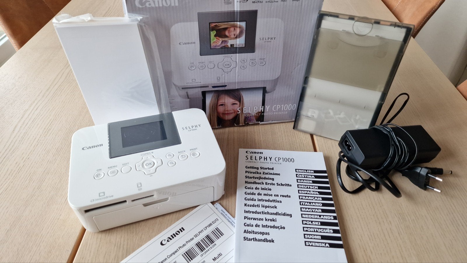 Canon Selphy CP1000 Photo Printer, Audio, Tv en Foto, Fotografie | Fotopapier, Ophalen of Verzenden, Canon