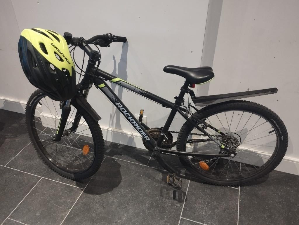 Mountainbike 24" met helm   VERKOCHT!!, Fietsen en Brommers, Ophalen, Gebruikt, Overige merken
