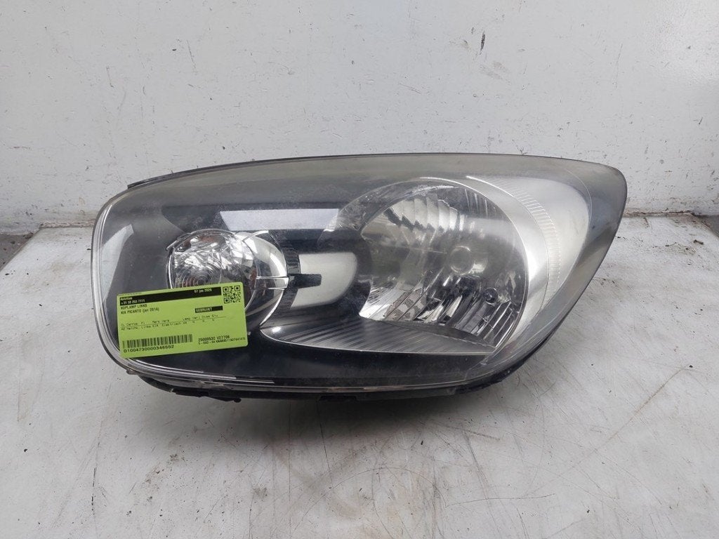 PHARE / OPTIQUE AVANT GAUCHE Kia Picanto (TA), Autos : Pièces & Accessoires, Kia, Info@kia.de, Utilisé, Theodor-Heuss-Allee 11
60486  Frankfurt am Main, DE