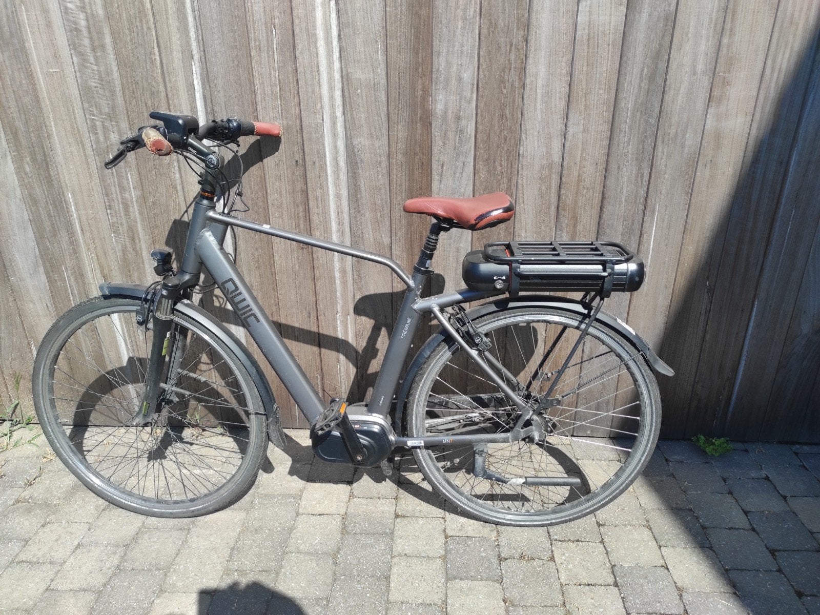 elektrische herenfiets Qwic (defect), Ophalen, Gebruikt, Qwic