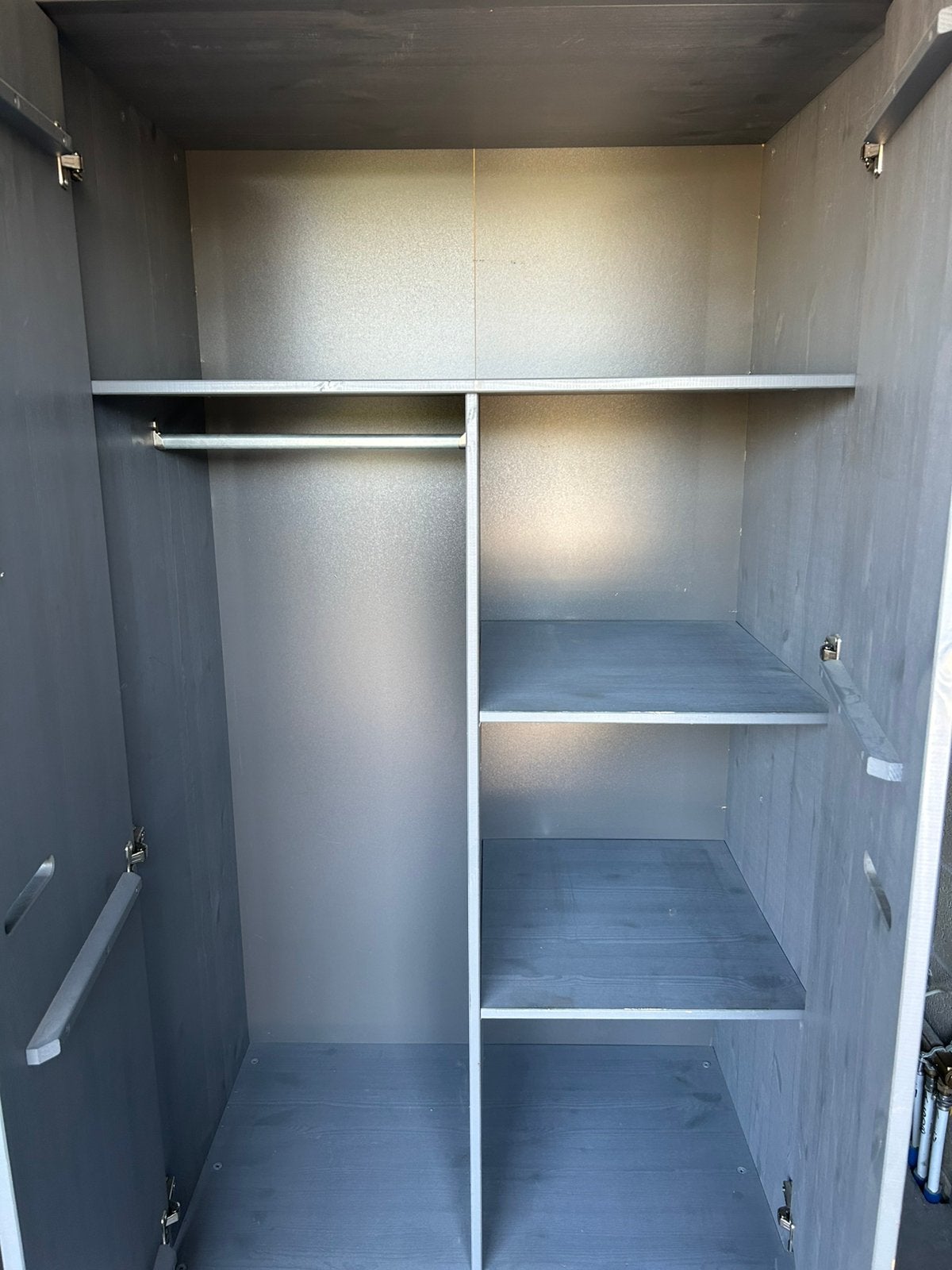 Garde-robe, Comme neuf, 50 à 100 cm, Pin, Avec espace de penderie