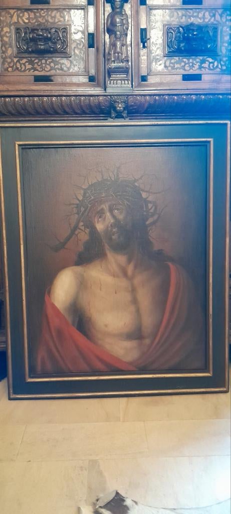 Christ aux épines 17ème., Antiquités & Art, Enlèvement