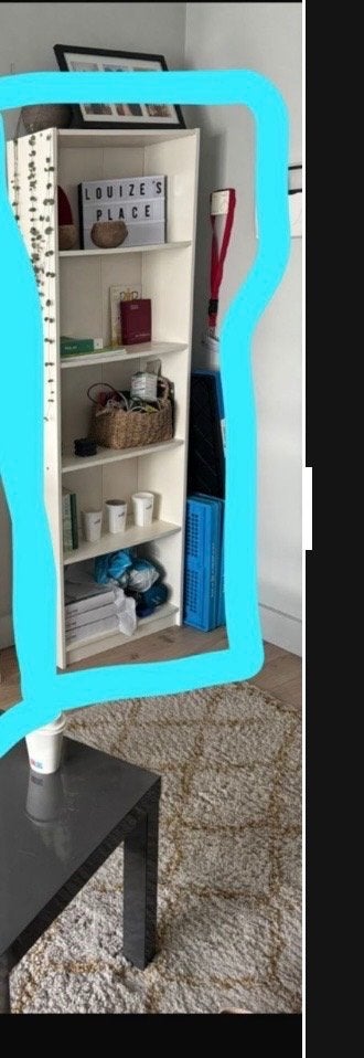 Kast, Huis en Inrichting, Ophalen, Gebruikt, Met plank(en)