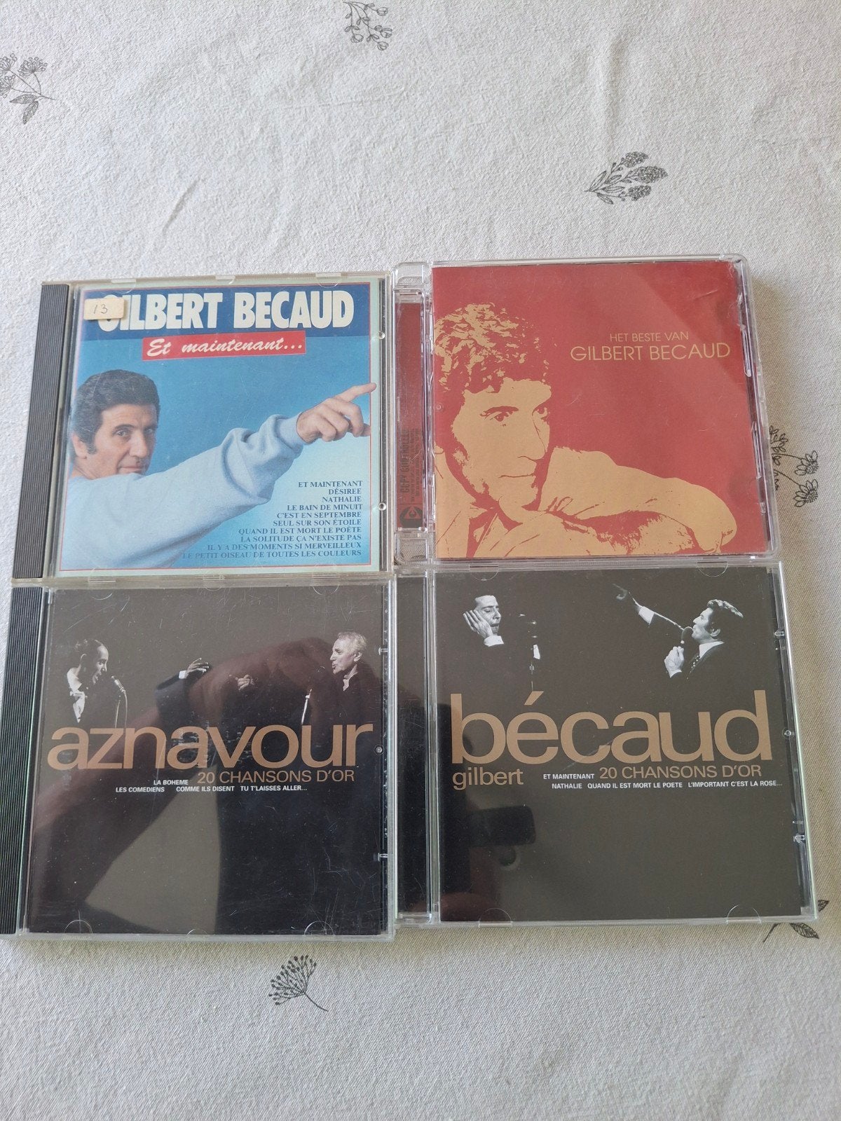 Cds franse chansons  1.5 euro per cd, Cd's en Dvd's, Cd's | Franstalig, Ophalen of Verzenden