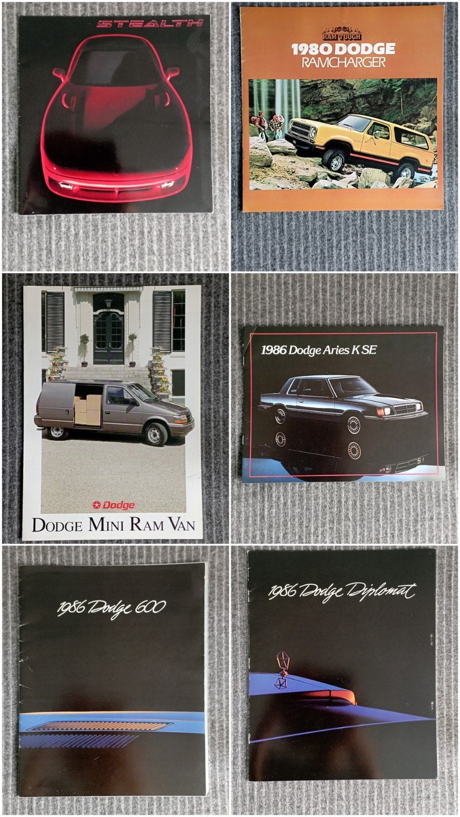 brochures Dodge, Ophalen of Verzenden, Zo goed als nieuw, Overige merken
