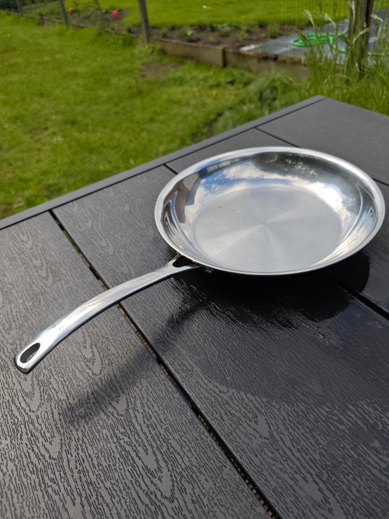 Poêle BK - acier inoxydable - cuivre - 30 cm, BK, Enlèvement, Poêle à frire, Cuivre