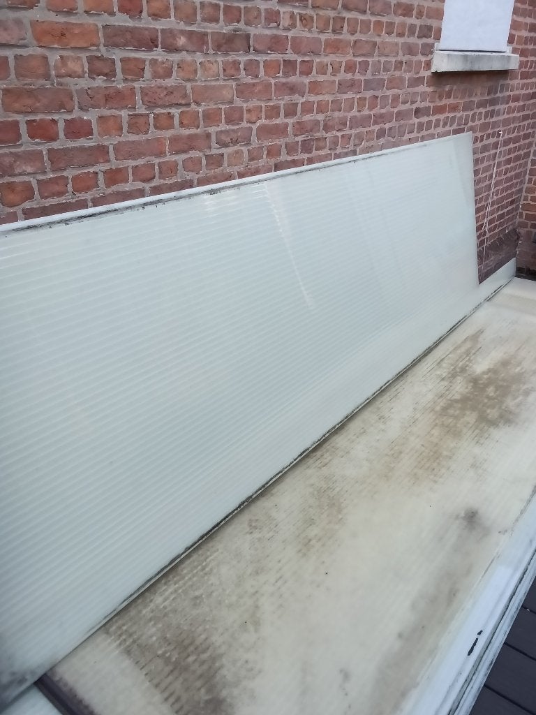Kunststof veranda platen, Tuin en Terras, Overkappingen, Ophalen, Gebruikt, Veranda