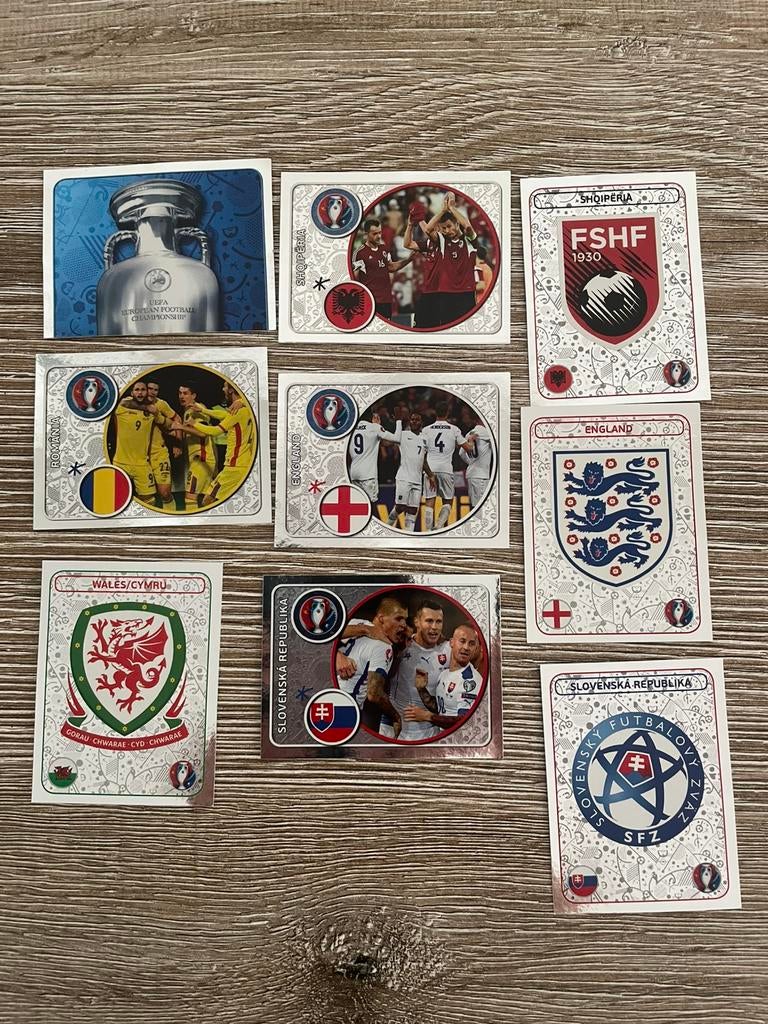 Panini Euro 2016 France Ek Frankrijk Blinkende Sticker, Enlèvement ou Envoi, Autocollant
