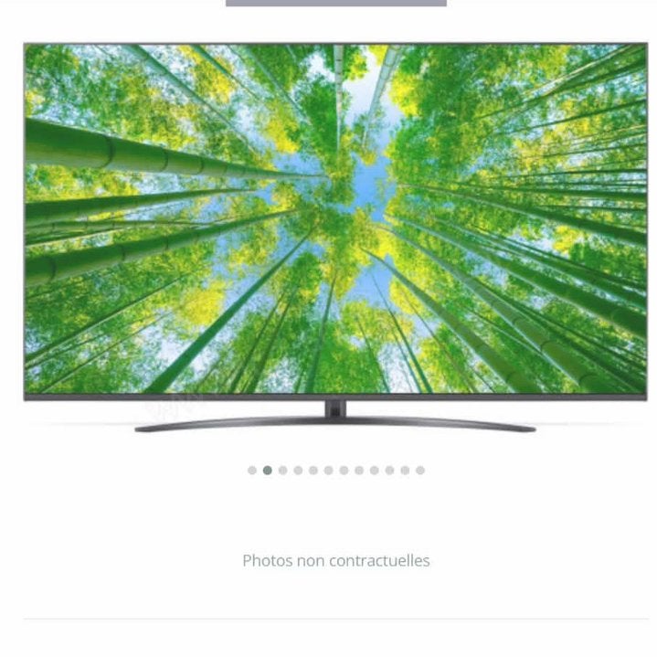 Tv LG LED , 4K , 75POUCE - 189CM, TV, Hi-fi & Vidéo, Enlèvement