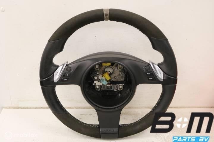Leder / alcantara stuur Porsche Panamera 7PP419091AD, Utilisé