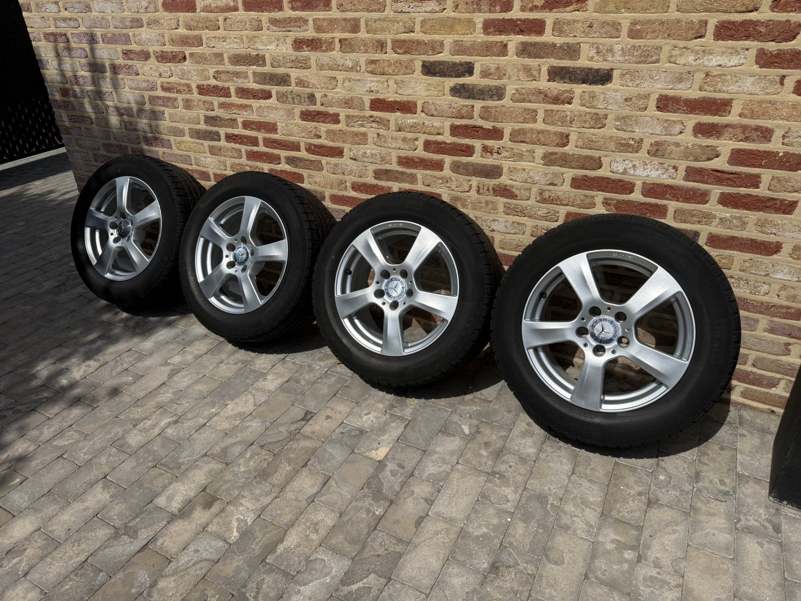 Mercedes benz velgen, Auto-onderdelen, Ophalen, Gebruikt, Velg(en), 16 inch