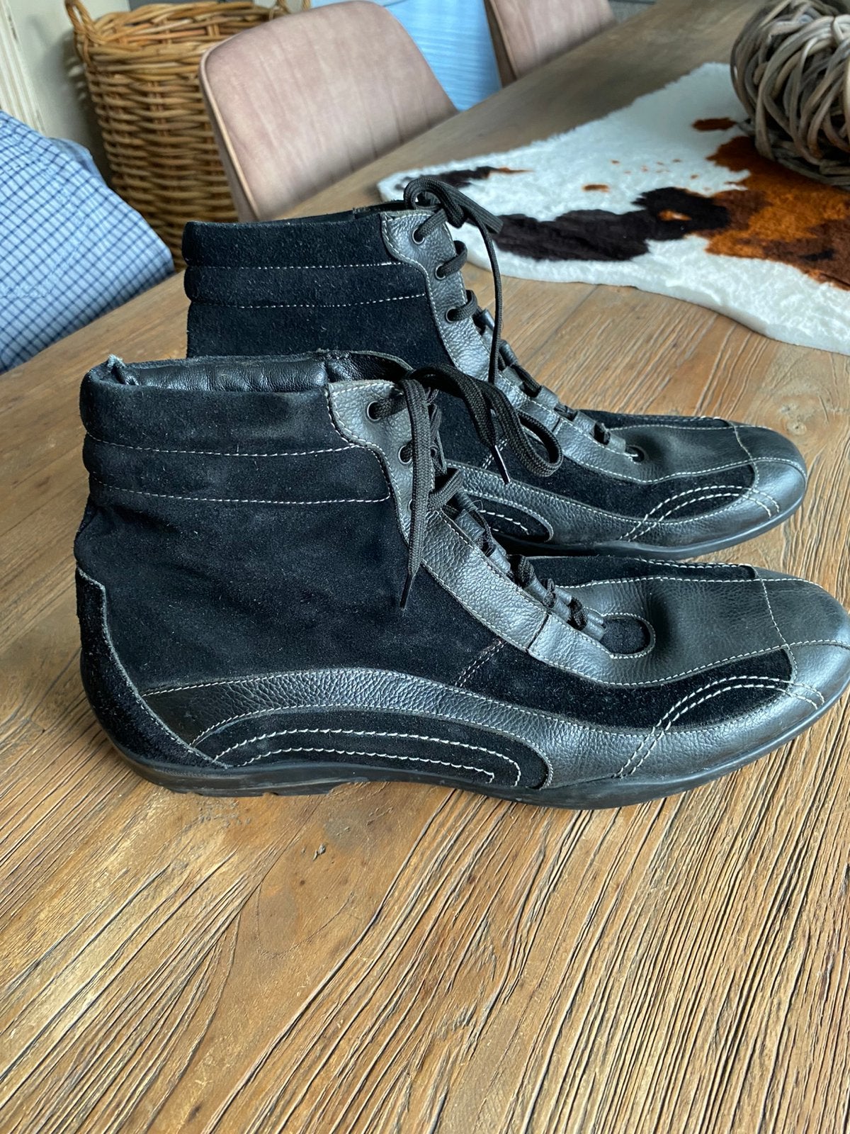 Bottes pour hommes, Enlèvement ou Envoi, Comme neuf, Boots et Botinnes, Noir