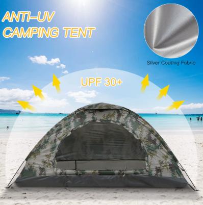 Anti-UV Camouflage Campingtent - Lichtgewicht & Compact, Verzenden, Nieuw