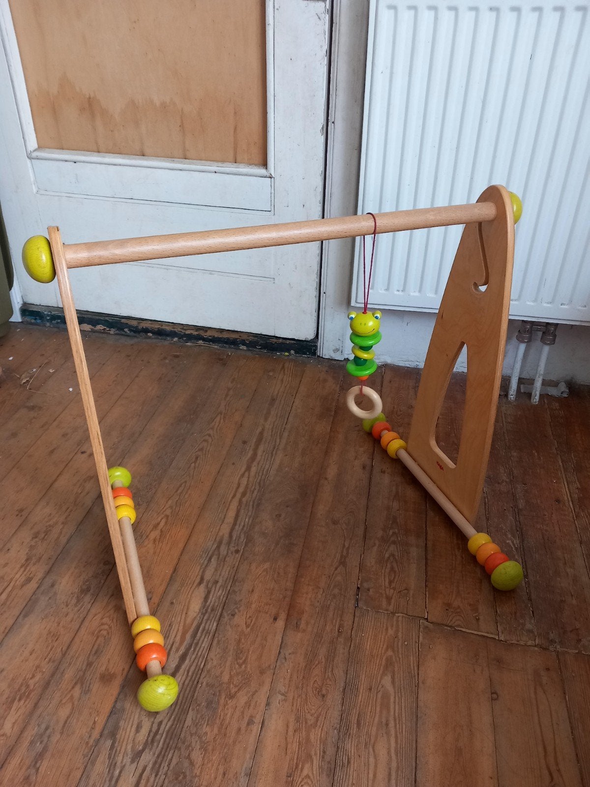 Brug voor babyspeeltjes haba, Ophalen