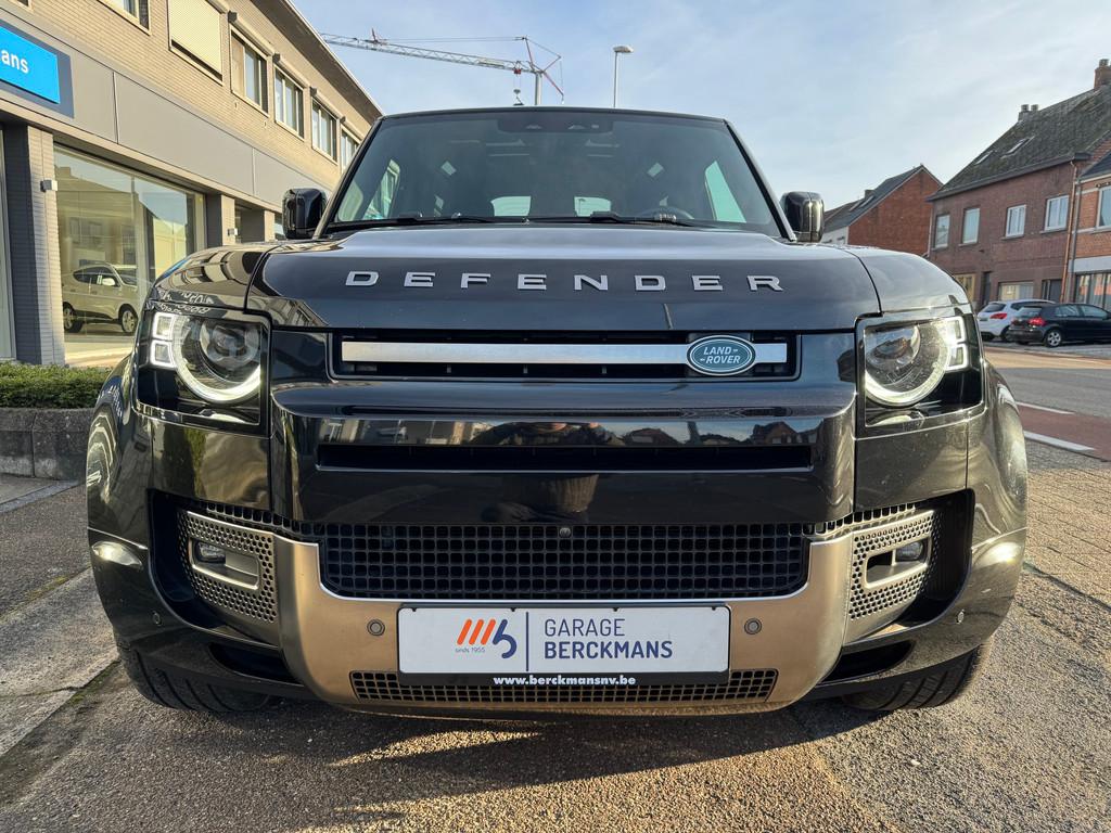 Land Rover Defender X + Less Packs 3.0D 300PK AT8 vele optie, Auto's, Automaat, Euro 6, 300 pk, Zwart