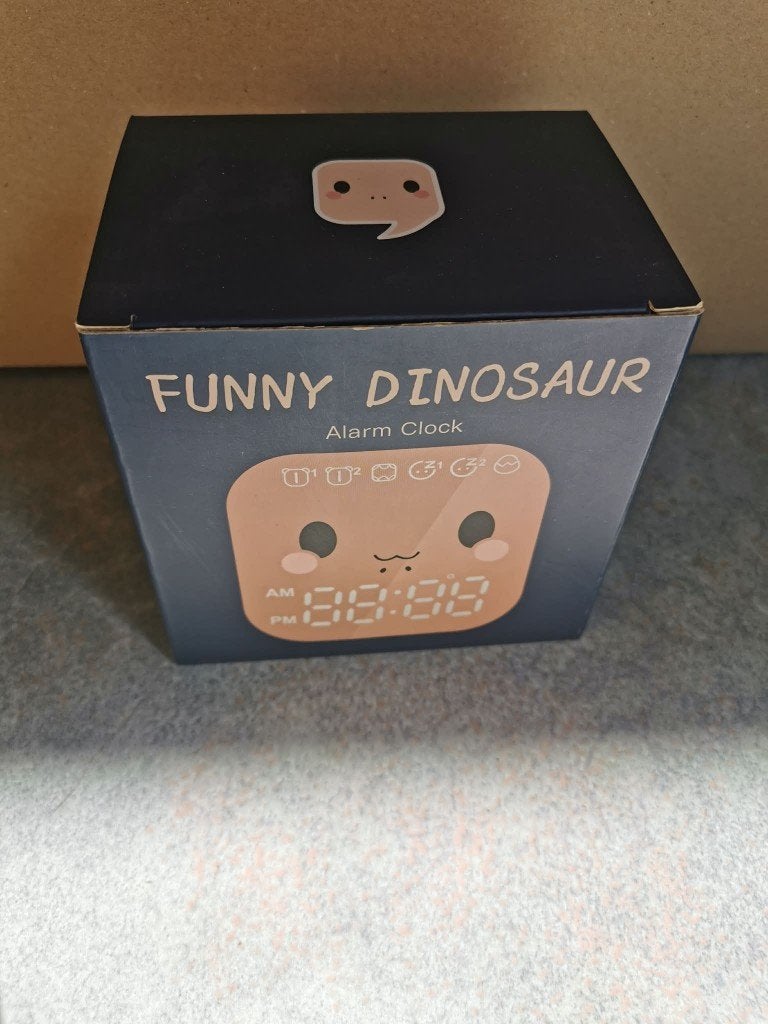 Kinderwekker Dino, Elektronische apparatuur, Wekkers, Ophalen, Zo goed als nieuw
