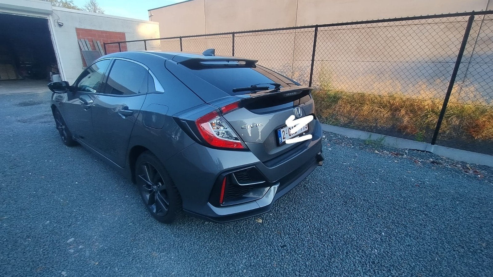 Honda Civic, Metallic grijs, Auto's, Voorwielaandrijving, Stof, Startonderbreker, 5 deurs
