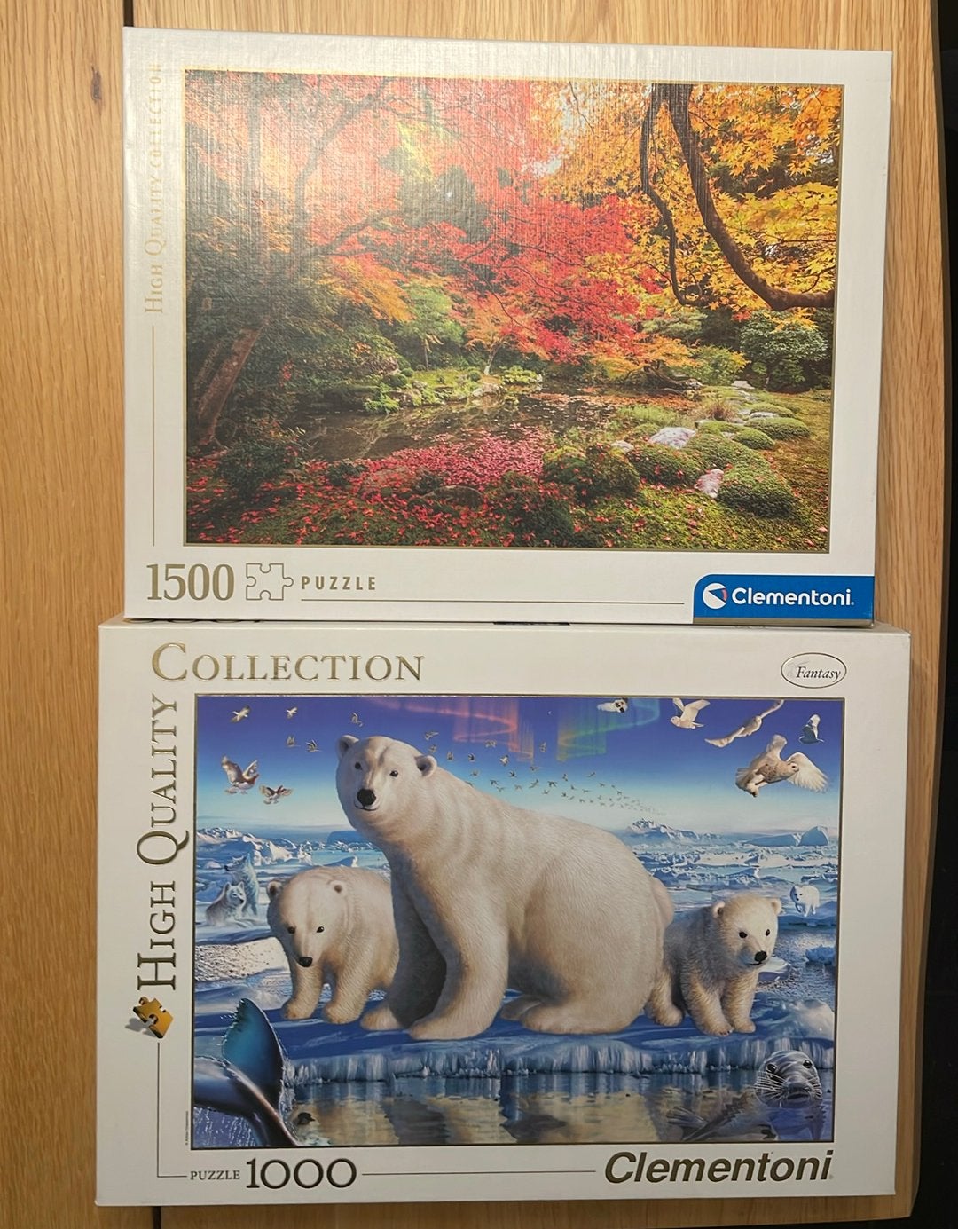 Clementoni High Quality Collection puzzels, Enlèvement ou Envoi, 500 à 1500 pièces, Comme neuf, Puzzle