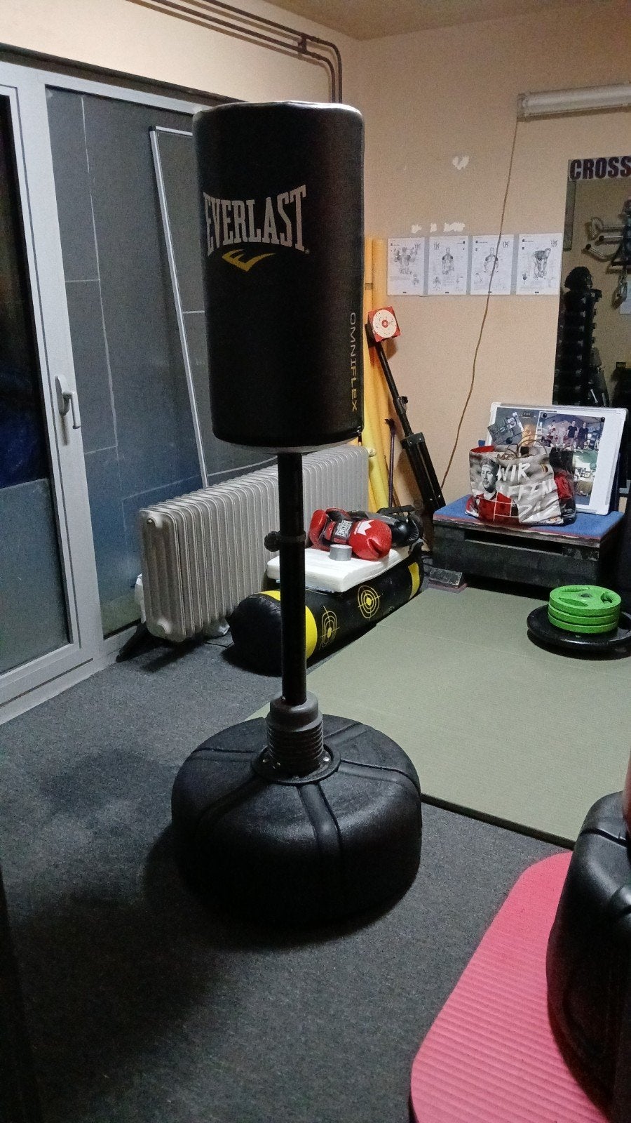 Everlast bokspaal in perfecte staat verstelbaar in hoogte, Sport en Fitness, Boksen, Ophalen