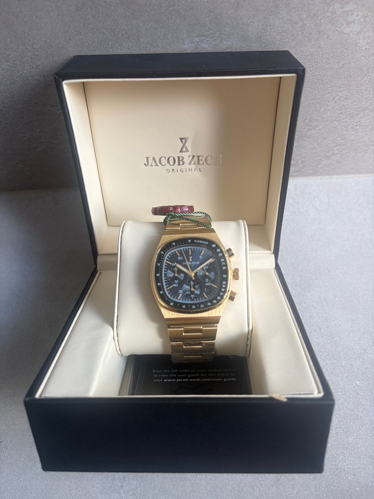 Montre homme Jacob Zech neuve, Autres marques, Enlèvement ou Envoi, Acier, Acier