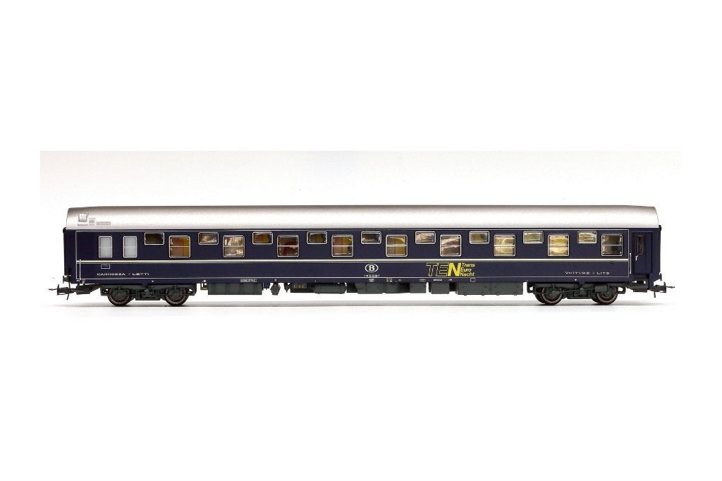 Gezocht Jouef nmbs slaaprijtuig HJ4161, Gelijkstroom, Jouef, Wagon, Ophalen of Verzenden