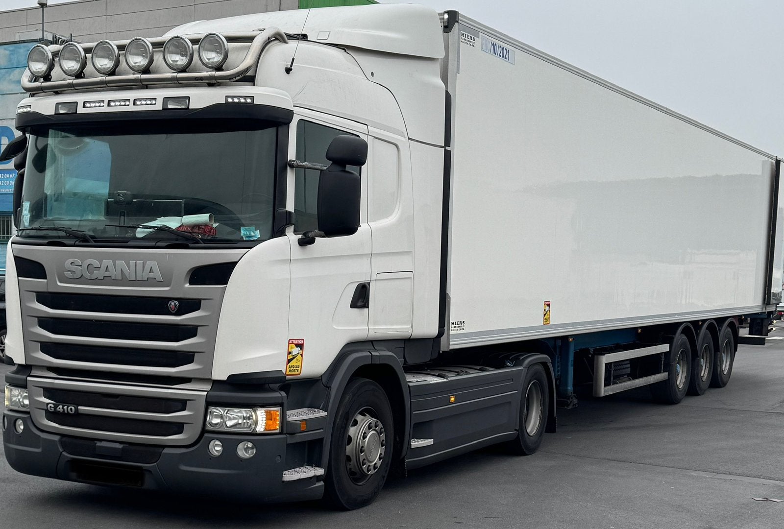 Scania G410 frigo, Achat, Euro 6, Noir, 2 portes