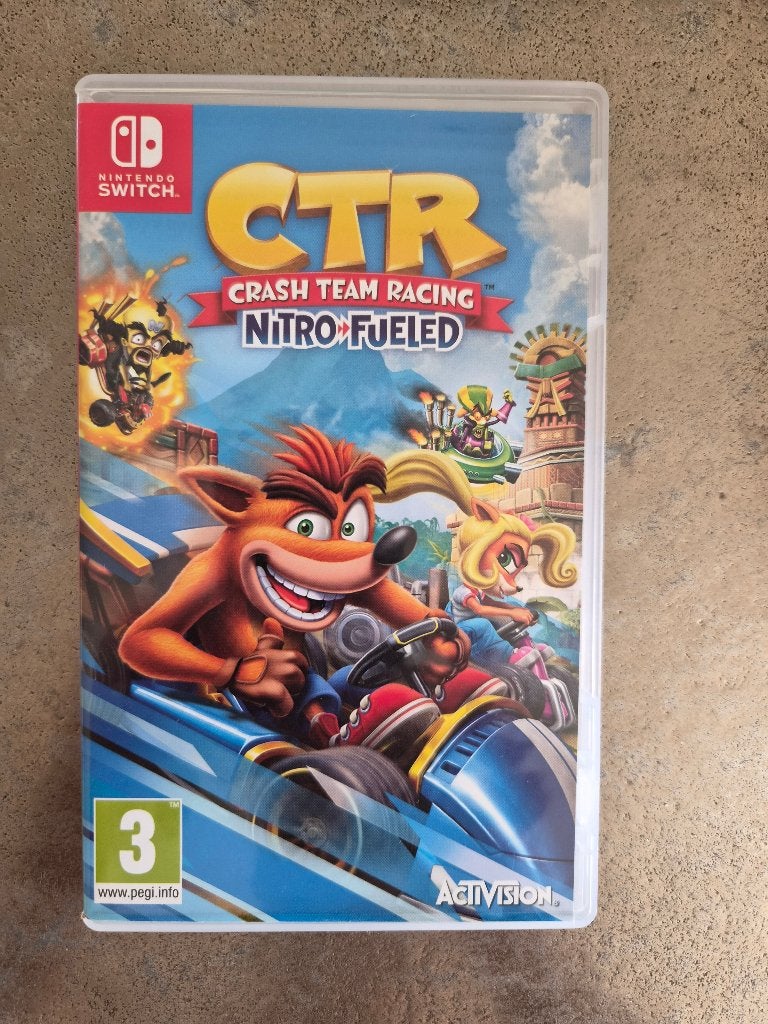 Crash Team Racing Nitro Fueled, Ophalen, Zo goed als nieuw, Sport, 3 spelers of meer