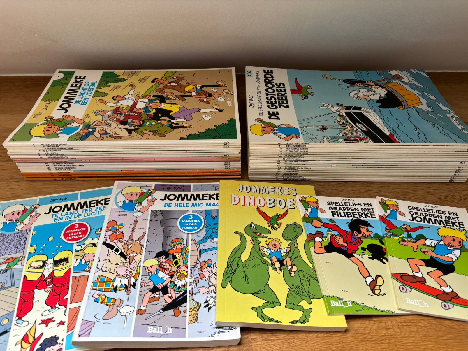Bandes dessinées Jommeke, Livres, Plusieurs comics, Enlèvement ou Envoi, Comme neuf, Europe