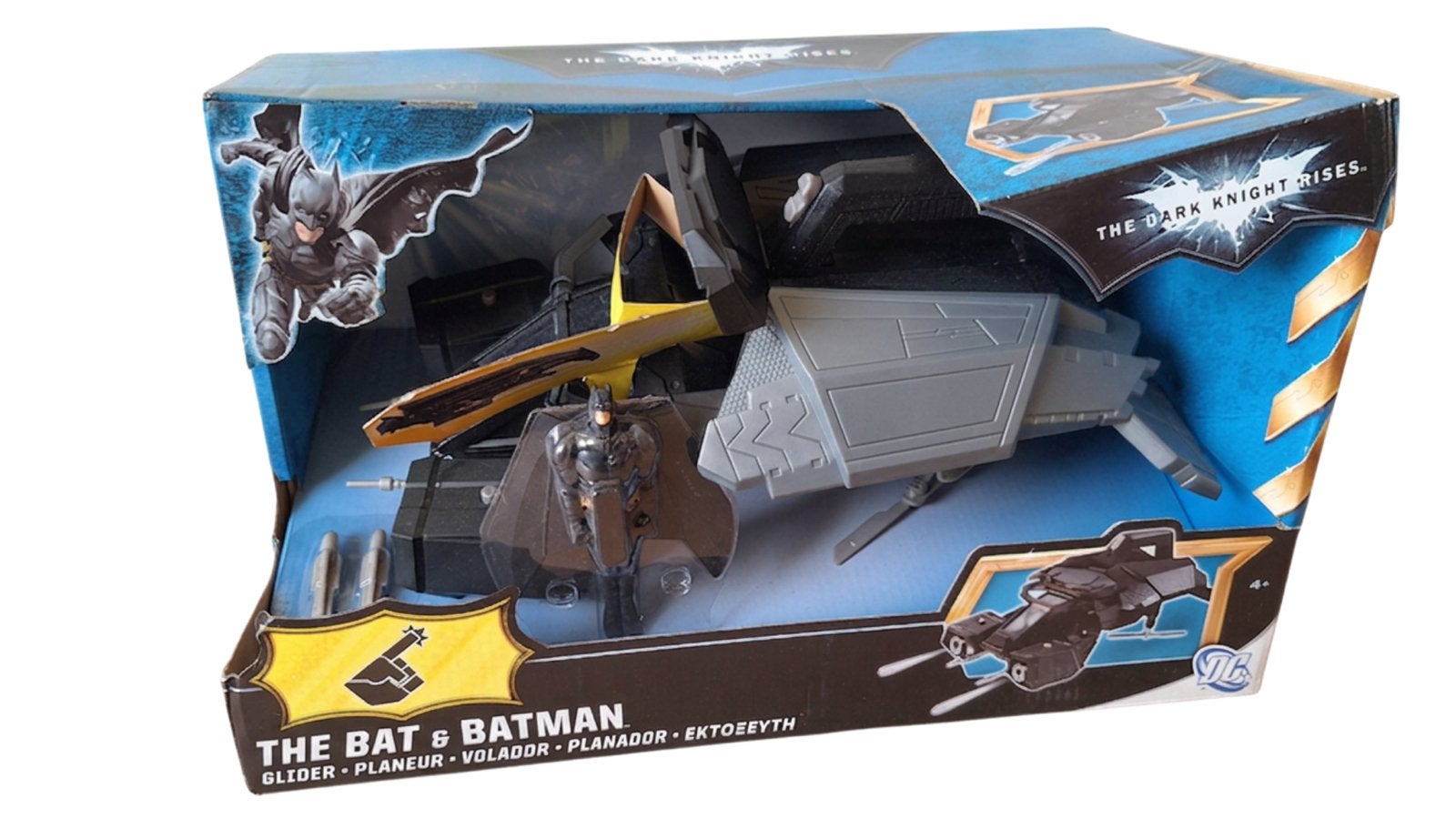 Mattel, The Dark Knight Rises 'The Bat & Batman' Vehicle, Enlèvement ou Envoi, Comme neuf