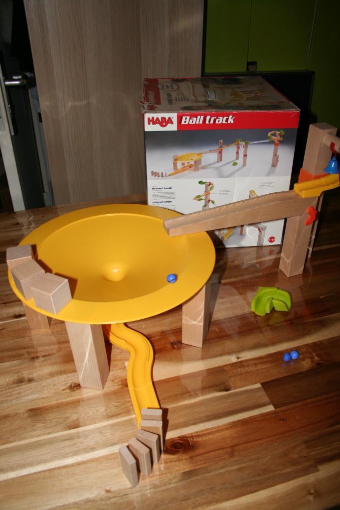 haba houten knikkerbaan (deel 1), Kinderen en Baby's, Ophalen of Verzenden, Gebruikt, Overige typen