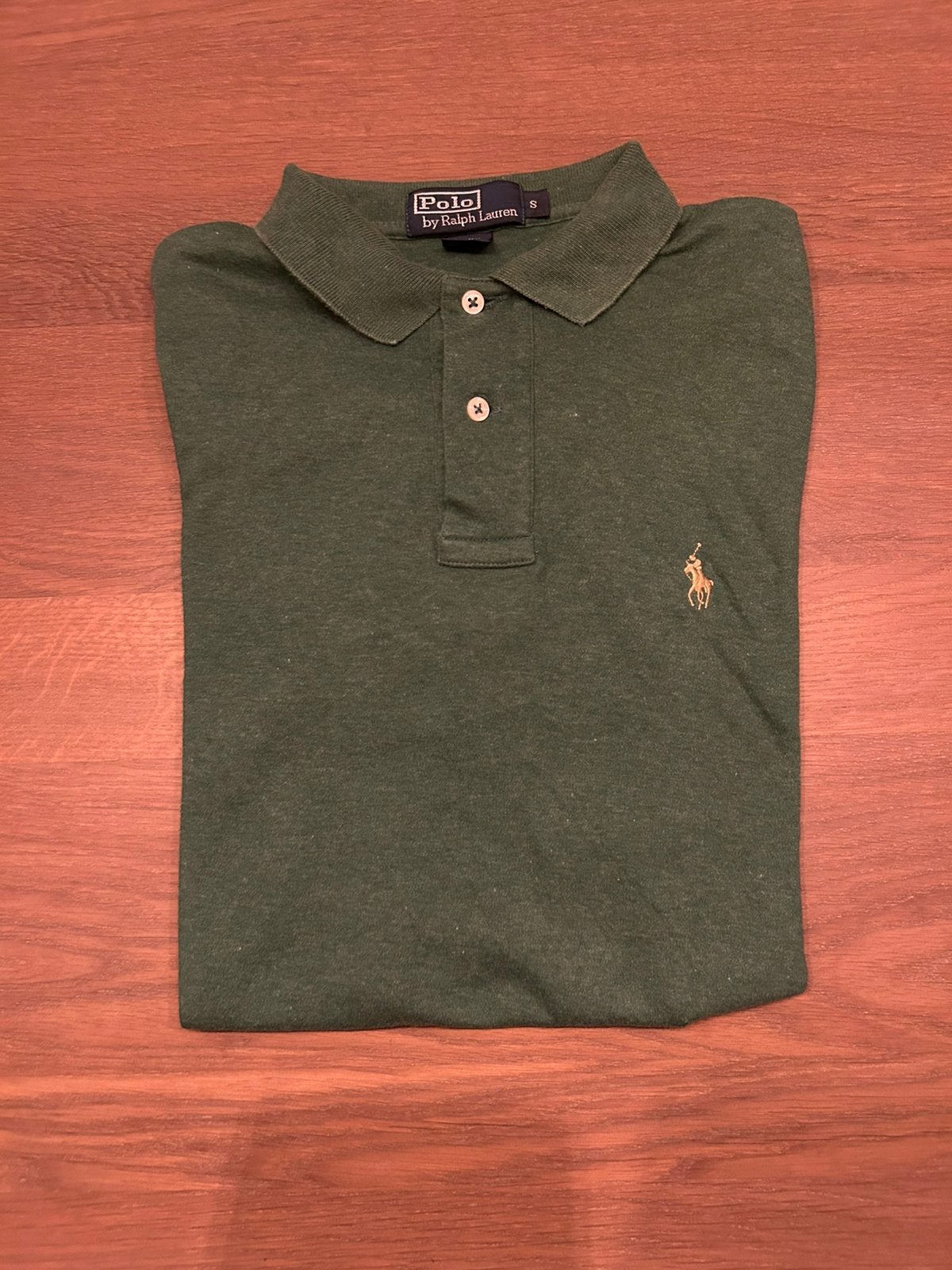 Groene ralph lauren polo/ maat-S, Ophalen of Verzenden, Zo goed als nieuw, Maat 46 (S) of kleiner, Groen