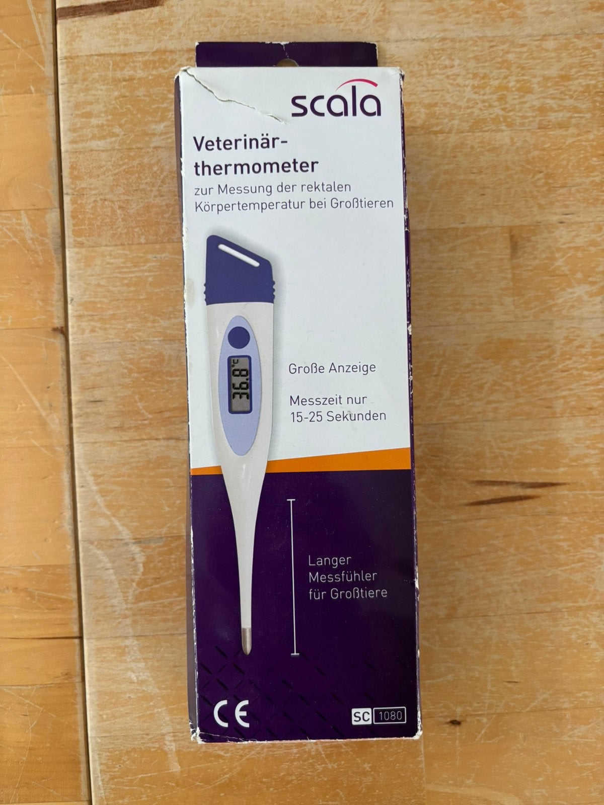 Thermometer grote huisdieren, Dieren en Toebehoren, Ophalen, Zo goed als nieuw