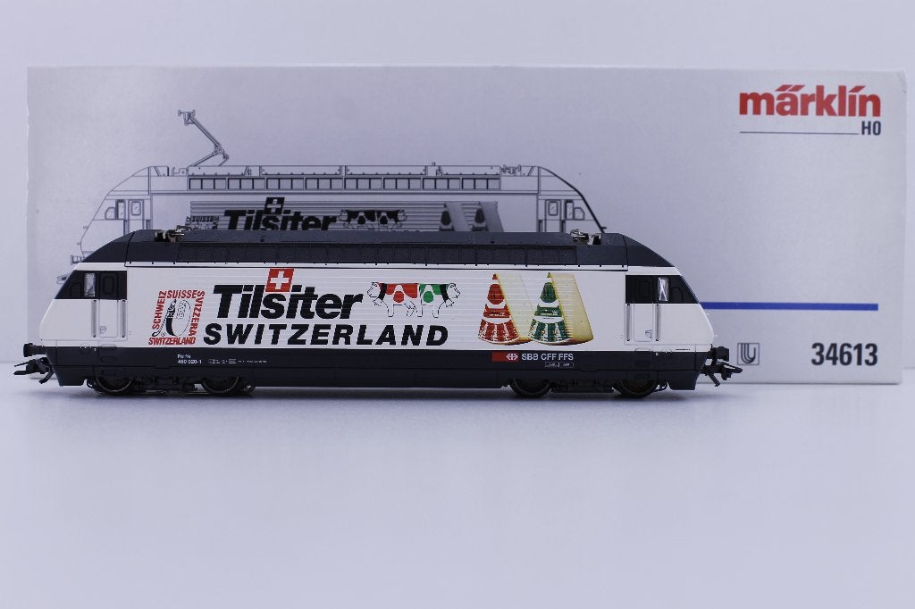 Marklin 34613 HO E-loc Serie 460 Tilsiter SBB, Enlèvement ou Envoi, Courant alternatif, Comme neuf, Locomotive