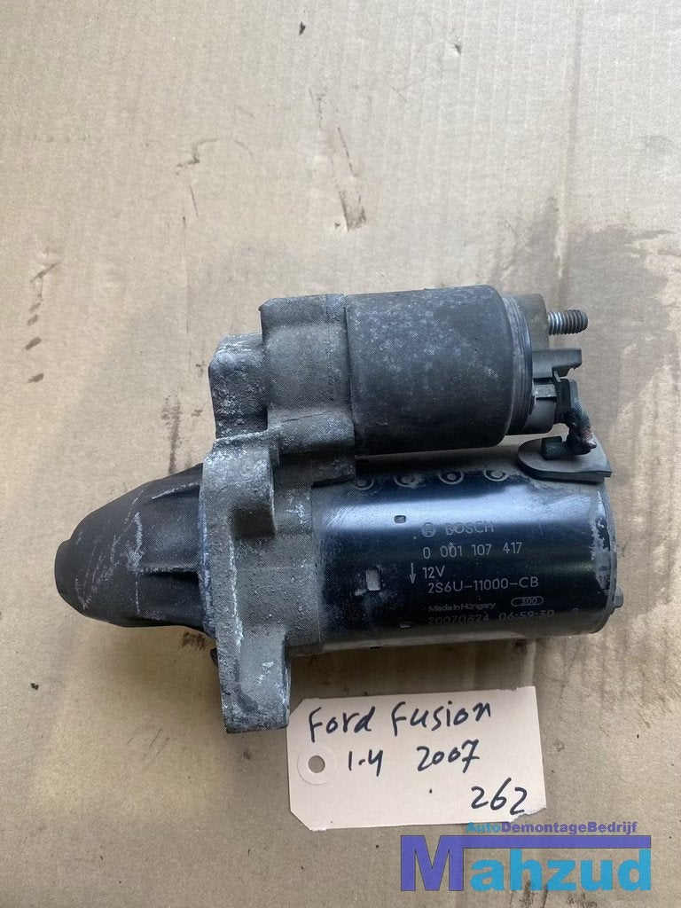 FORD FUSION 1.4 FXJA FXJB FXJC Startmotor 0001107417, Gebruikt, Info@ford.com, Ford, Ford Motor Company