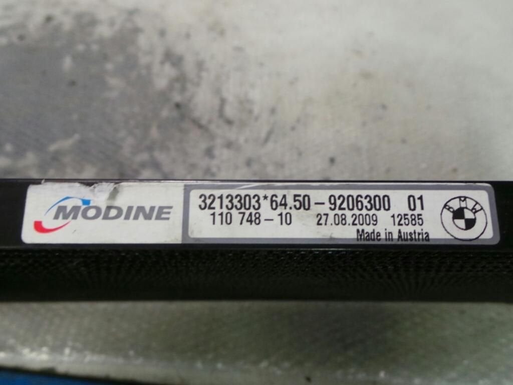 BMW 3 SERIES 318I AIRCO RADIATEUR / CONDENSOR 2010, Enlèvement ou Envoi, Utilisé, ARN reconnu