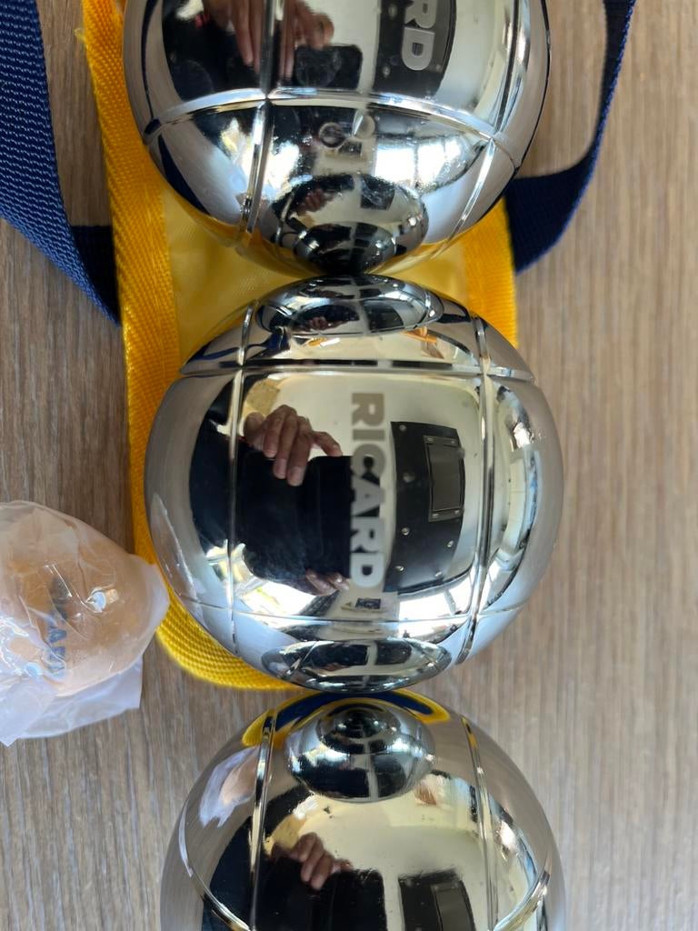 Boules de pétanque Ricard, Ophalen, Nieuw