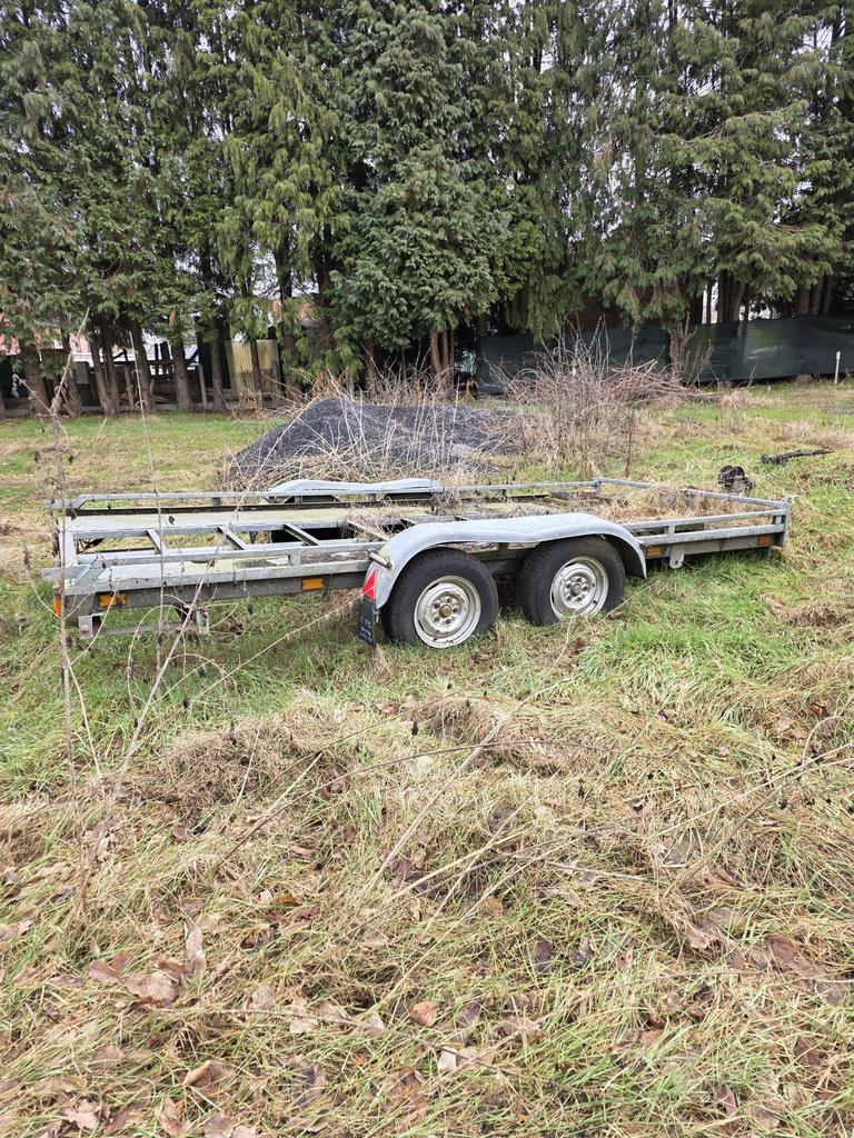 Aanhangwagen met elektrische trui, Ophalen, Gebruikt