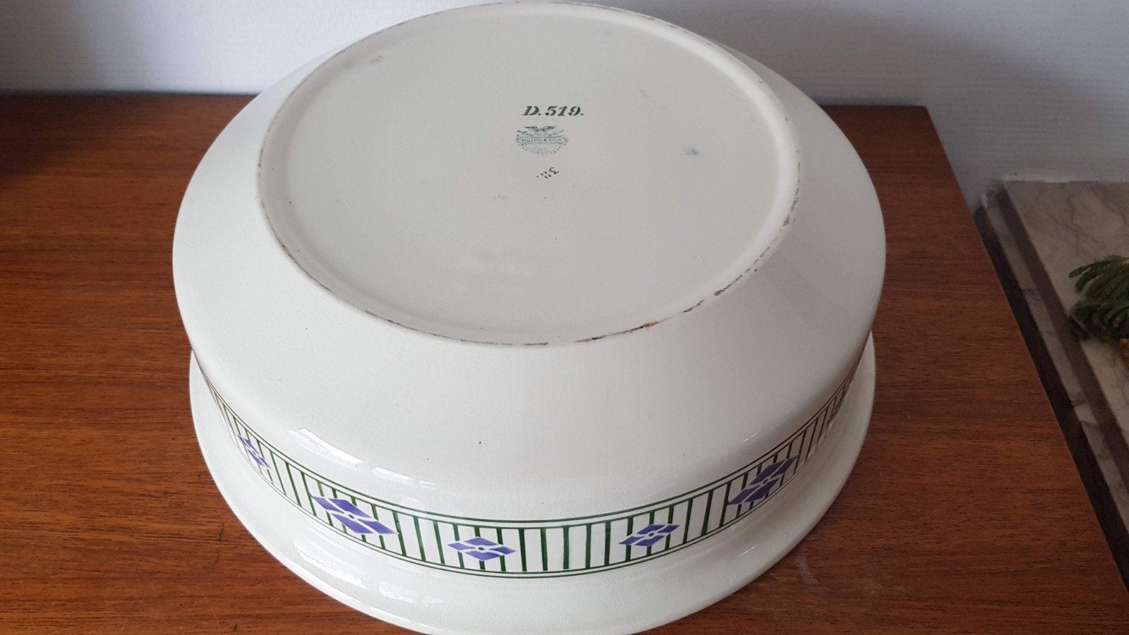 bassin de toilette ( Villeroy & Boch), Antiquités & Art, Enlèvement