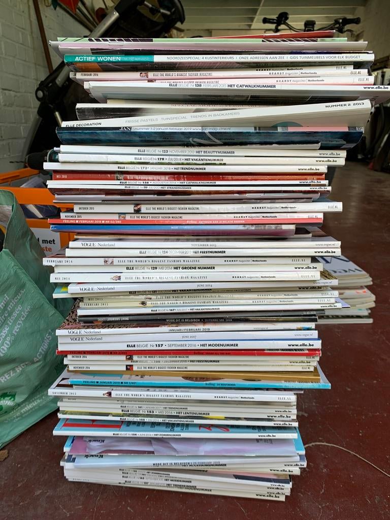 Gratis Mode Tijdschriften, Enlèvement, Comme neuf