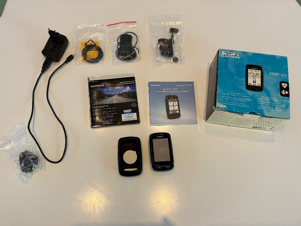 Garmin Edge 800 met kadanssensor en Topografische kaart, Fietsen en Brommers, Ophalen of Verzenden, Cadanssensor, Gebruikt