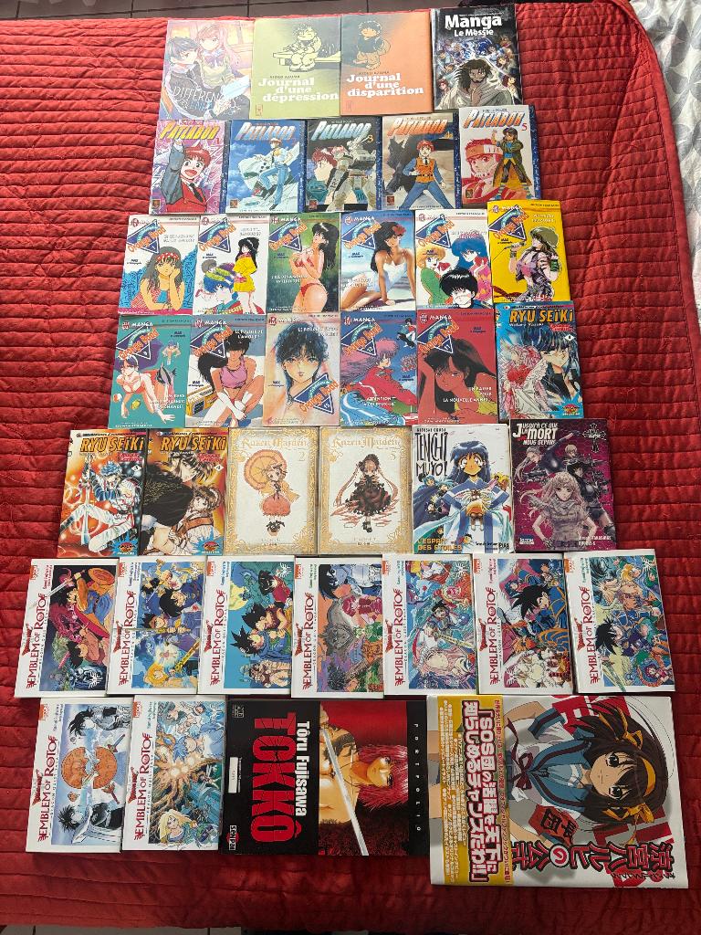 ECHANGE Lot de 36 manga + petits cadeaux contre Jeux Video !, Boeken, Ophalen, Gelezen