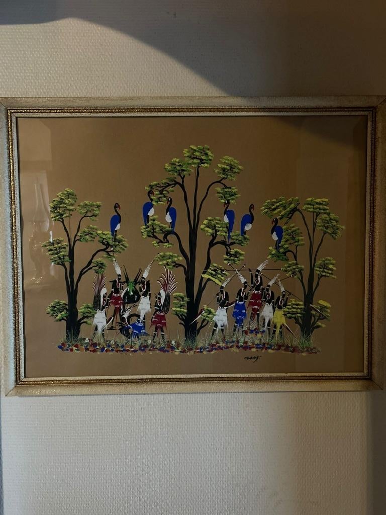 Congolees kunstwerk, Ophalen
