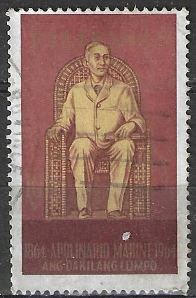 Filipijnen 1964 - Yvert 594 - Apolinario Mabini (ST), Postzegels en Munten, Postzegels | Azië, Gestempeld, Verzenden