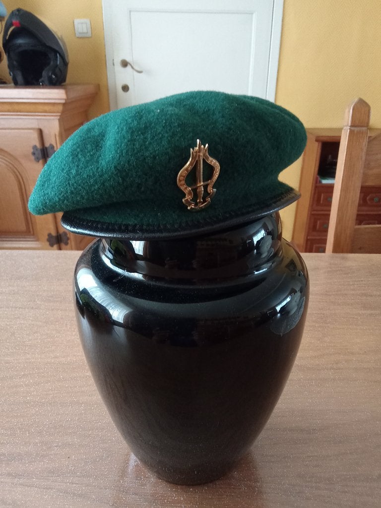 Béret vert para commando belge #ABL, Verzamelen, Militaria | Algemeen, Verzenden