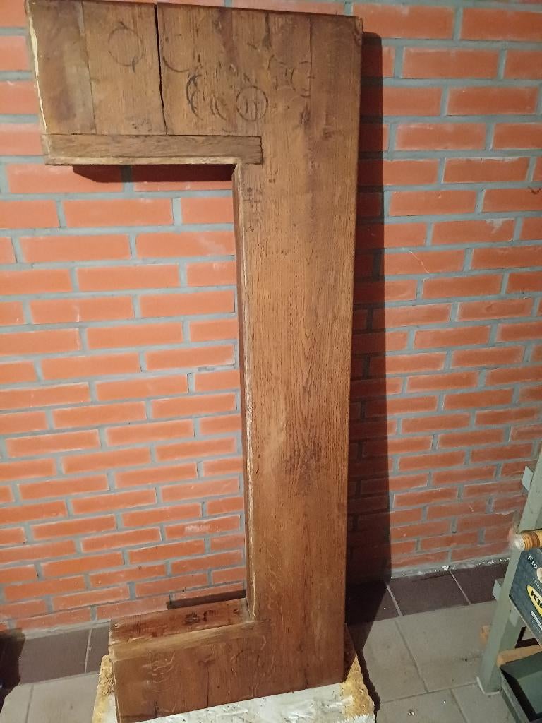 eiken schouwbalk, Ophalen, Gebruikt, Eiken, Minder dan 200 cm