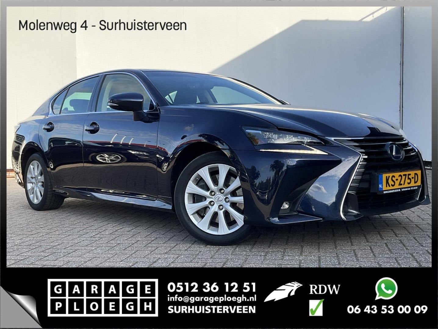 Lexus GS 300 300h Business Line Voll.Onderhouden Trekhaak Me, Autos, Lexus, Achat, Carnet d'entretien, Berline, Automatique