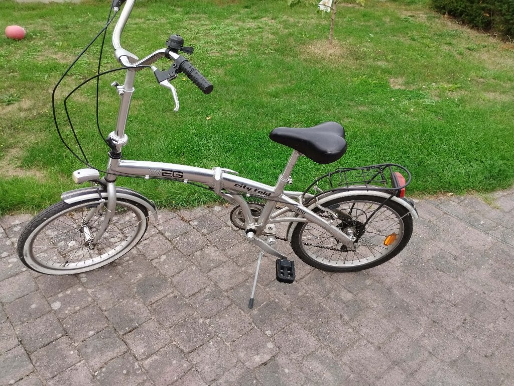 Plooifiets, vouwfiets, Fietsen en Brommers, Gebruikt, Velgrem, Versnellingen, Ophalen