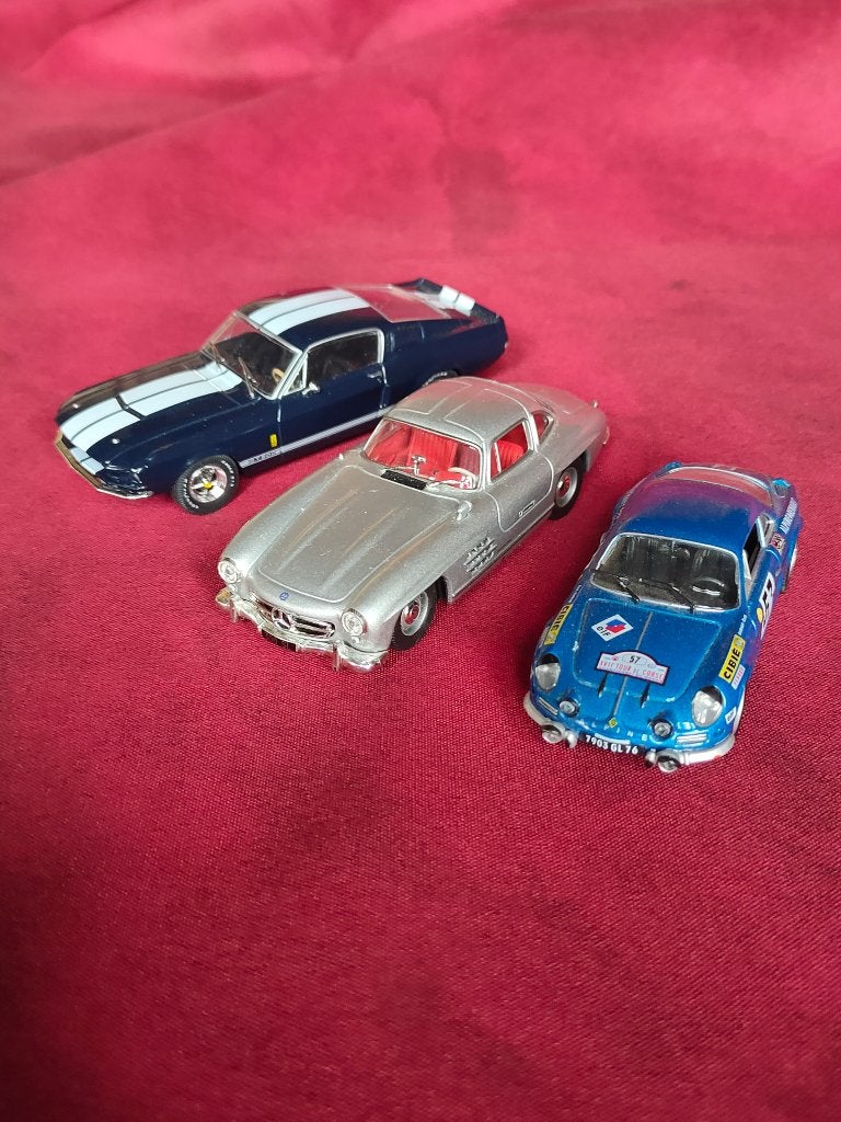 3 voitures miniatures, Hobby en Vrije tijd, Modelauto's | 1:43, Verzenden, Nieuw, Auto, Overige merken